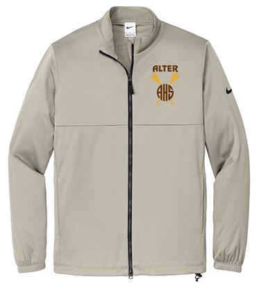 Picture of Alter Girls Lacrosse - Adult/Unisex - Storm Fit Full Zip Jacket by Nike NKDX6716 - Stone