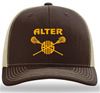 Picture of Alter Girls Lacrosse - Richardson Low Pro Trucker Hat 115- Brown/Khaki
