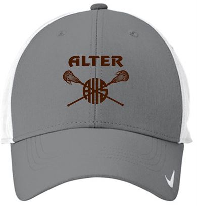 Picture of Alter Girls Lacrosse - Legacy 91 Cap by Nike NKFB6447 - Dark Grey/White or All White
