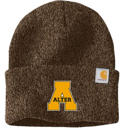 Picture of Alter Girls Lacrosse - Watch Cap 2.0 by Carhartt CT104597 - Dark Brown/Sandstone