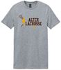 Picture of Alter Boys Lacrosse - Adult/Unisex - Softstyle Short Sleeve Tee by Gildan 64000 -  Sand, Sports Grey, or White