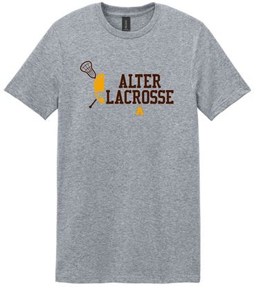 Picture of Alter Boys Lacrosse - Adult/Unisex - Softstyle Short Sleeve Tee by Gildan 64000 -  Sand, Sports Grey, or White