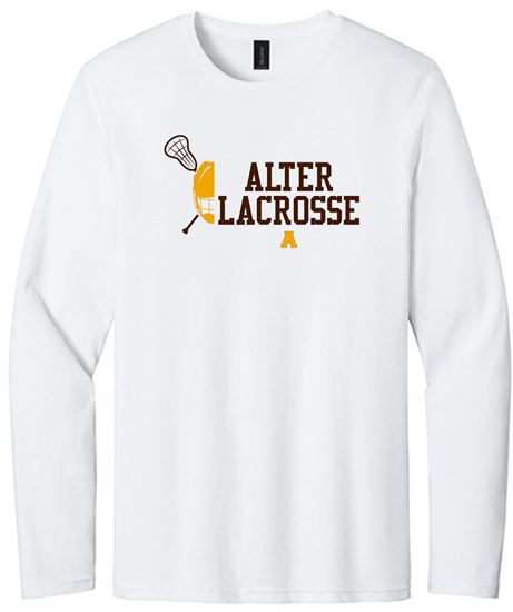 Picture of Alter Boys Lacrosse - Adult/Unisex - Softstyle Long Sleeve Tee by Gildan 64400 - Sports Grey or White