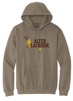 Picture of Alter Boys Lacrosse - Adult/Unisex - Softstyle Midweight Pullover Hooded Sweatshirt by Gildan SF500 - Brown, Sand, or White