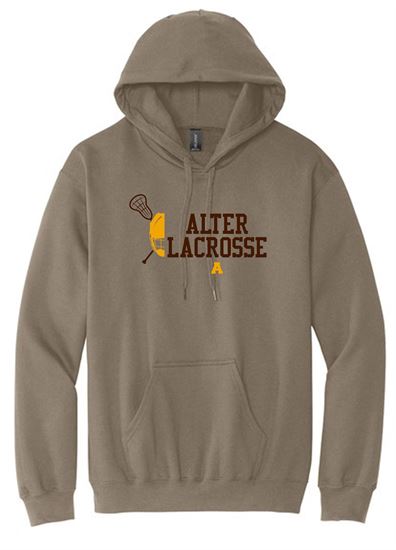 Picture of Alter Boys Lacrosse - Adult/Unisex - Softstyle Midweight Pullover Hooded Sweatshirt by Gildan SF500 - Brown, Sand, or White