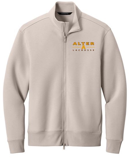 Picture of Alter Boys Lacrosse - Adult/Unisex - Soft Spacer Full-Zip by Mercer+Mettle MM3102 - Warm Quartz