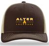 Picture of Alter Boys Lacrosse - Richardson Low Pro Trucker Hat 115- Brown/Khaki