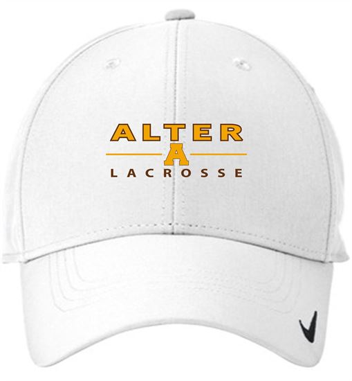Picture of Alter Boys Lacrosse - Legacy 91 Cap by Nike NKFB6447 - Dark Grey/White or All White