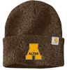 Picture of Alter Boys Lacrosse - Watch Cap 2.0 by Carhartt CT104597 - Dark Brown/Sandstone