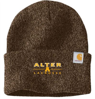 Picture of Alter Boys Lacrosse - Watch Cap 2.0 by Carhartt CT104597 - Dark Brown/Sandstone