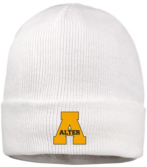 Picture of Alter Boys Lacrosse - 12" Sherpa Lined Cuffed Beanie by Sportman SP12SL - Grey or White