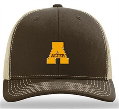 Picture of New! Alter - Richardson Trucker Hat - Series 112 - Brown/Khaki