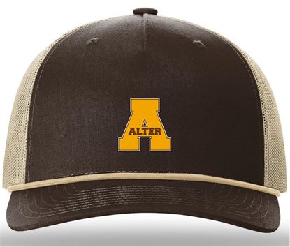 Picture of New! Alter - Richardson 5 Panel  Rope - 112FPR Brown/Khaki