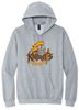 Picture of SDK Football - Youth &  Adult/Unisex - Softstyle Midweight Pullover Hooded Sweatshirt by Gildan SF500(b) - Sand, Sports Grey, or White