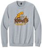 Picture of SDK Football - Adult/Unisex - Softstyle Crewneck by Gildan SF000 - Sand, Sport Grey, or White