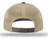 Picture of SDK Football - Richardson Trucker Hat 112 - Khaki/Khaki/Chocolate Chip