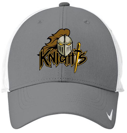 Picture of SDK Football - Legacy 91 Cap by Nike NKFB6447 - Dark Grey/White or White/White