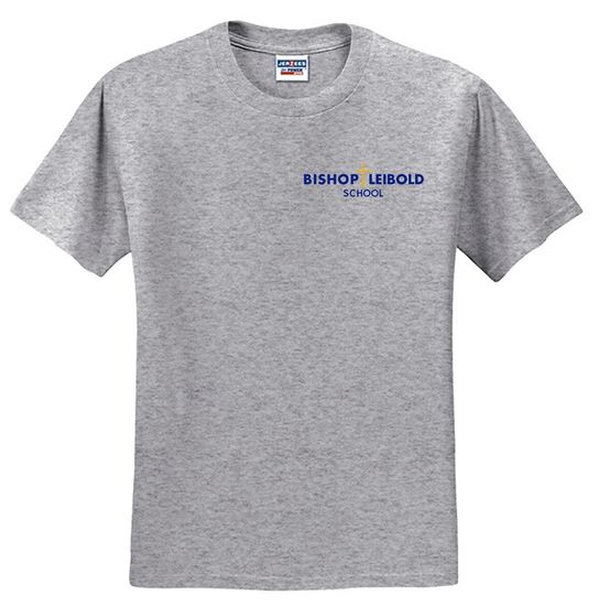 Picture of Bishop Leibold - Youth & Adult/Unisex  - Gym Tee by Jerzees 29B/29M - Oxford