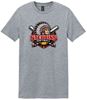 Picture of Stebbins H.S. Softball - Adult/Unisex - Softstyle Tee by Gildan 64000 - Black, Red, & Sports Grey