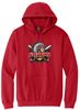 Picture of Stebbins H.S. Softball - Adult/Unisex - Softstyle Midweight Pullover Hooded Sweatshirt by Gildan SF500 - Black, Red, or Sports Grey