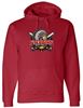 Picture of Stebbins H.S. Softball - Adult/Unisex - Premium Hooded Sweatshirt by J. America 8824 - Black, Red, or Sports Grey