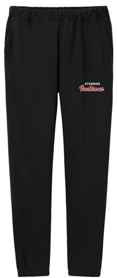 Picture of Stebbins H.S. Softball - Adult/Unisex - Softstyle Midweight Pocket by Sweatpants Gildan SF100 - Black