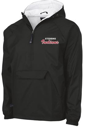Picture of Mad River M.S. Softball - Adult/Unisex - All Weather Pullover by Charles River 9905 - Black