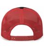 Picture of Stebbins M.S. Softball - Snapback Cap by Pacific Headwear 104c - Black/Red or Black/Red/Black