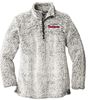 Picture of Stebbins H.S. Softball - Ladies - Cozy 1/4 Zip Fleece by Port Authority L130 - Heather Grey or Oatmeal Heather