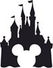 Picture of Youth & Adult/Unisex - Disney Castle Heavyweight Ring Spun Tee by Comfort Colors 9018/1717 - Multiple Colors