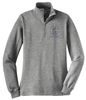 Picture of NEW!! Our Lady of Light - Ladies - 1/4 Zip Sweatshirt by Sports Tek LST253 - Navy or Vintage Heather