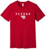 Picture of Dayton Flyers - Adult/Unisex - Jersey Short Sleeve Tee by Bella + Canvas BC3001 - Red