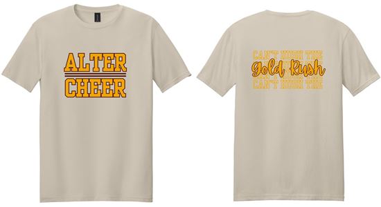 Picture of Alter Cheer - Adult/Unisex - Softstyle Short Sleeve Tee by Gildan 64000 -  Sand or White