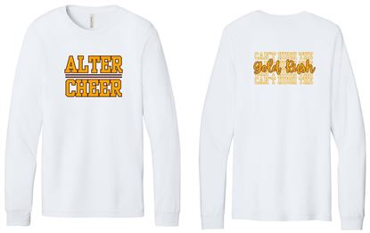 Picture of Alter Cheer - Adult/Unisex - Jersey Long Sleeve Tee by Bella+Canvas BC3501 - Vintage Brown or White
