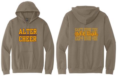 Picture of Alter Cheer - Adult/Unisex - Softstyle Midweight Pullover Hooded Sweatshirt by Gildan SF500 - Brown, Sand, or White