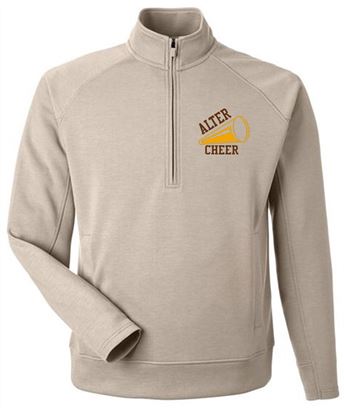 Picture of Alter Cheer - Adult/Unisex - Apex Fleece 1/4 Zip Sweatshirt by J. America 8751 - Mojave