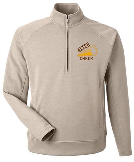 Picture of Alter Cheer - Adult/Unisex - Apex Fleece 1/4 Zip Sweatshirt by J. America 8751 - Mojave