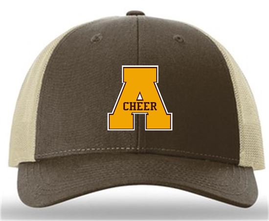 Picture of Alter Cheer - Richardson Low Pro Trucker Hat 115- Brown/Khaki or White/White