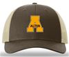 Picture of Alter Cheer - Richardson Low Pro Trucker Hat 115- Brown/Khaki or White/White