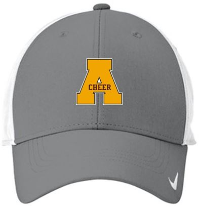 Picture of Alter Cheer - Legacy 91 Cap by Nike NKFB6447 - Dark Grey/White or White/White