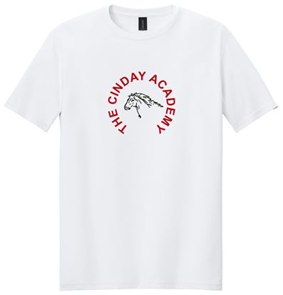 Picture of The CinDay Academy - Youth & Adult/Unisex - Softstyle Tee by Gildan 64000(B) - Sports Grey or White