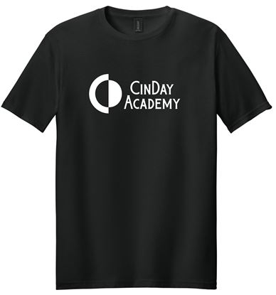 Picture of The CinDay Academy - Youth & Adult/Unisex - Softstyle Tee by Gildan 64000(B) - Black, Red, or Sports Grey