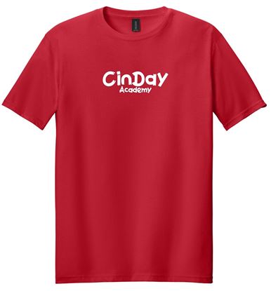 Picture of The CinDay Academy - Youth & Adult/Unisex - Softstyle Tee by Gildan 64000(B) - Black, Red, or Sports Grey
