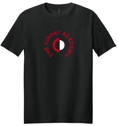 Picture of The CinDay Academy - Youth & Adult/Unisex - Softstyle Tee by Gildan 64000(B) - Black or Sports Grey