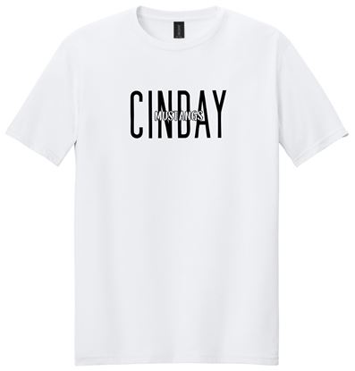 Picture of The CinDay Academy - Youth & Adult/Unisex - Softstyle Tee by Gildan 64000(B) - Red, Sports Grey, or White