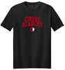 Picture of The CinDay Academy - Youth & Adult/Unisex - Softstyle Tee by Gildan 64000(B) - Black or Sports Grey