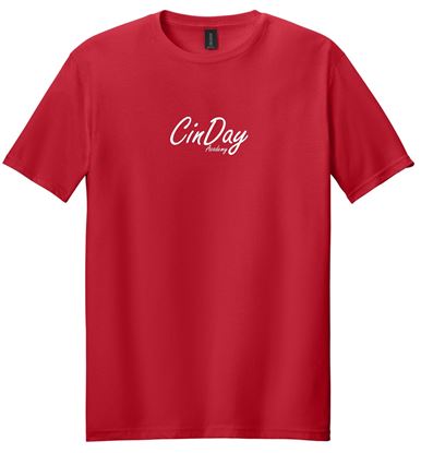 Picture of The CinDay Academy - Youth & Adult/Unisex - Softstyle Tee by Gildan 64000(B) - Black, Red, or Sports Grey