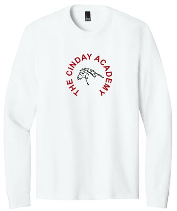 Picture of The CinDay Academy - Youth & Adult/Unisex - Perfect Tri Long Sleeve Tee DM132(Y) - Grey Frost or White