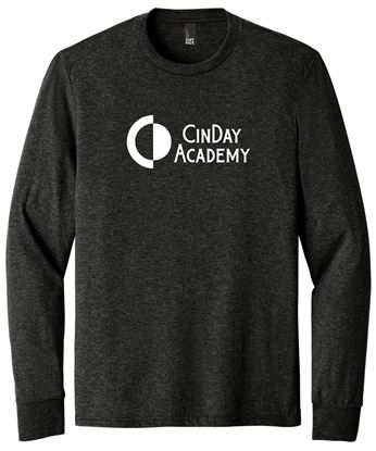 Picture of The CinDay Academy - Youth & Adult/Unisex - Perfect Tri Long Sleeve Tee DM132(Y) - Black Frost, Grey Frost, or Red Frost