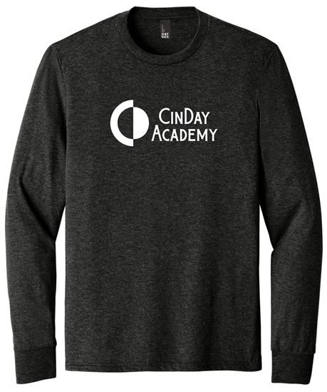 Picture of The CinDay Academy - Youth & Adult/Unisex - Perfect Tri Long Sleeve Tee DM132(Y) - Black Frost, Grey Frost, or Red Frost